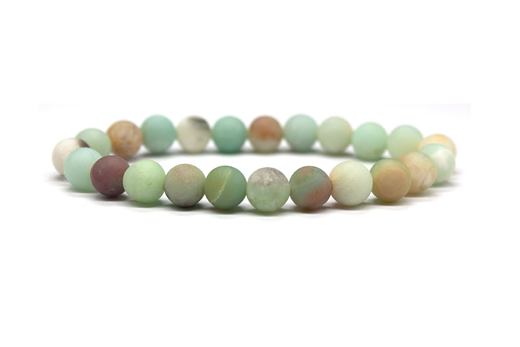Amazonite Bracelet - Matte | MyBeadsBracelet.com