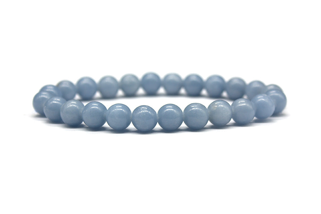 Angelite Bracelet - Polished | MyBeadsBracelet.com