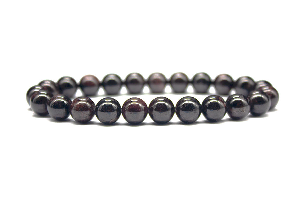Garnet Bracelet - Polished | MyBeadsBracelet.com