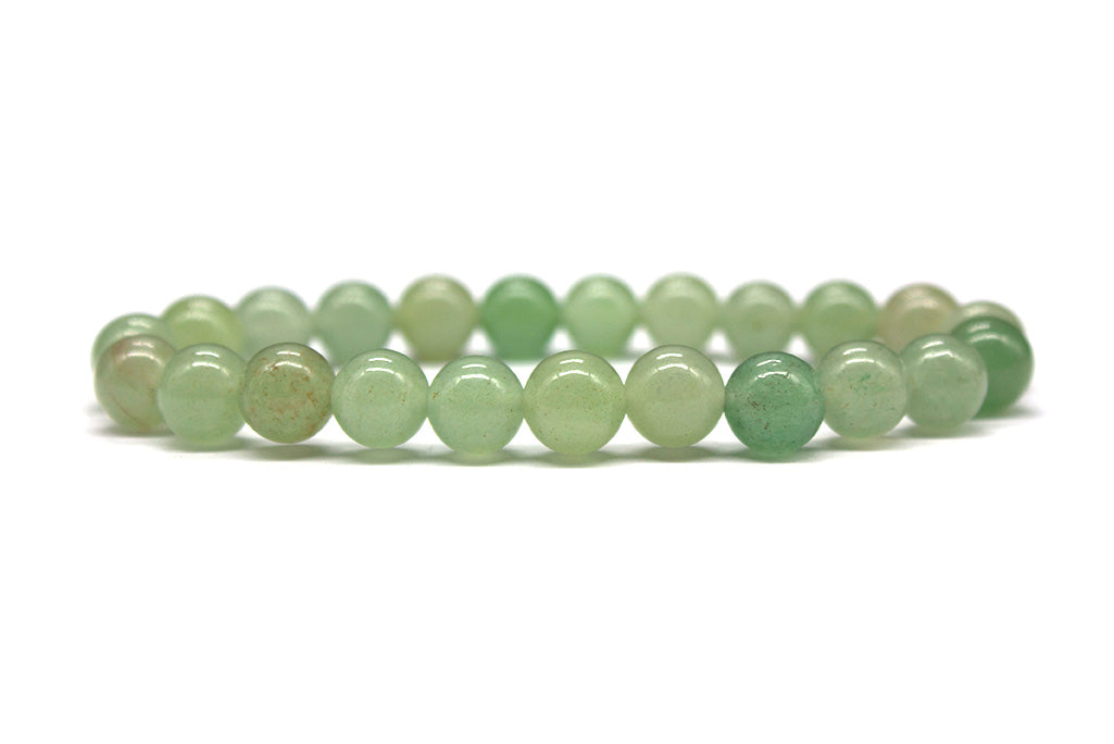 Green Aventurine Bracelet - Polished | MyBeadsBracelet.com