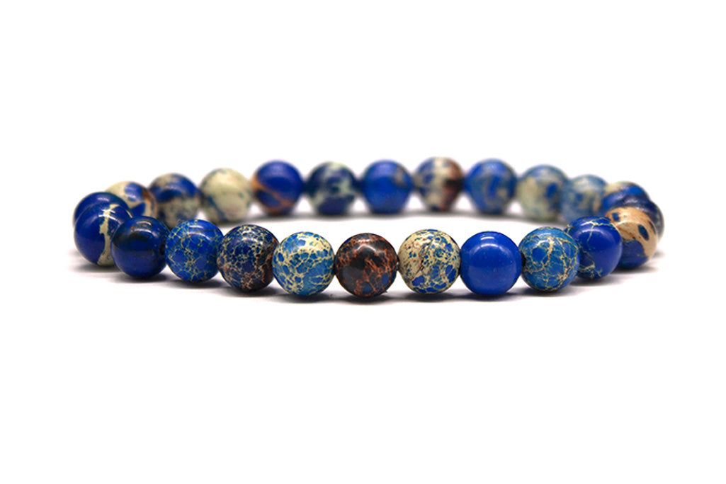 Impression Jasper Bracelet - Polished | MyBeadsBracelet.com