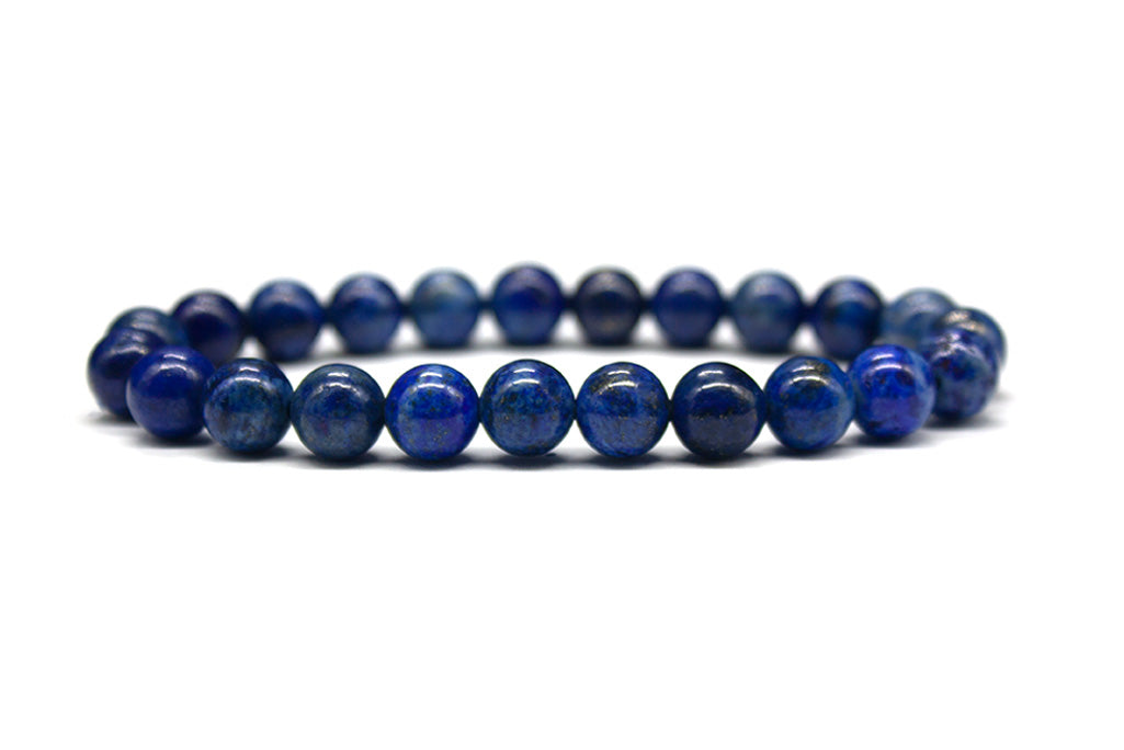 Lapis Lazuli Bracelet - Polished | MyBeadsBracelet.com