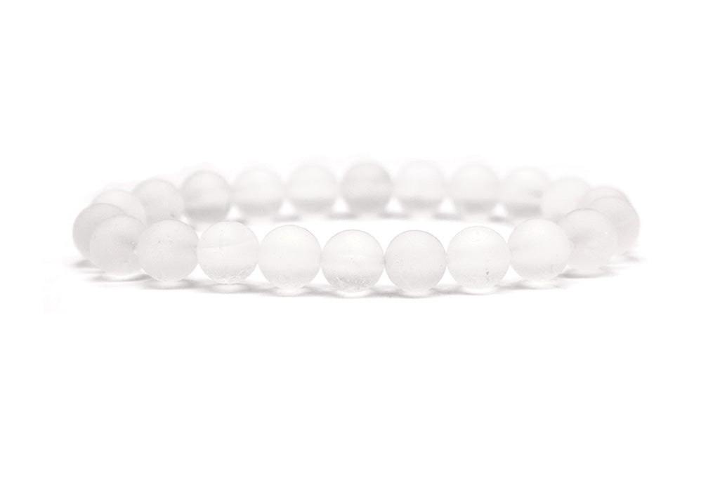 Rose Quartz Bracelet - Matte | MyBeadsBracelet.com