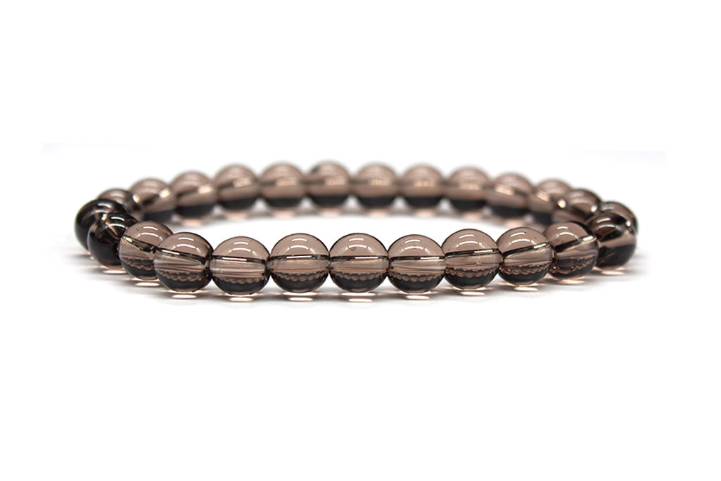 Smoky Quartz Bracelet - Polished | MyBeadsBracelet.com