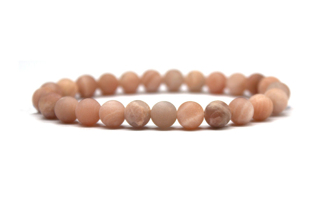 Sunstone Bracelet - Matte | MyBeadsBracelet.com